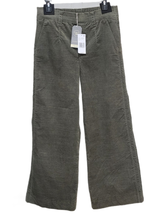 Wit & Wisdom Pants - Wit & Wisdom Wide-Leg Velvety Pants Pull On Glider Side Panel Skyrise Ab Leisure